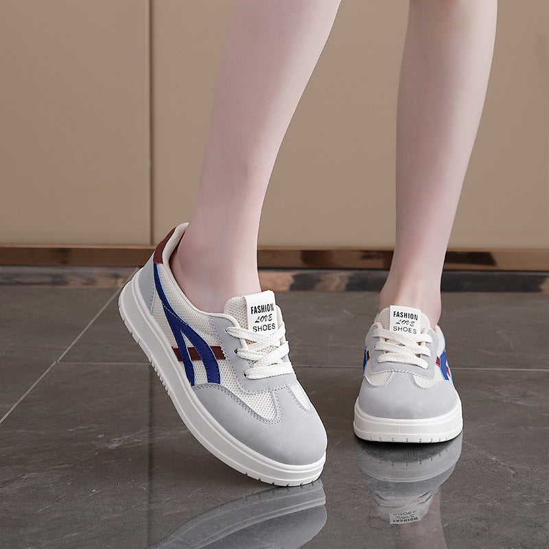 Damen Freizeitsneaker mit atmungsaktivem Obermaterial und rutschfester Sohle EB