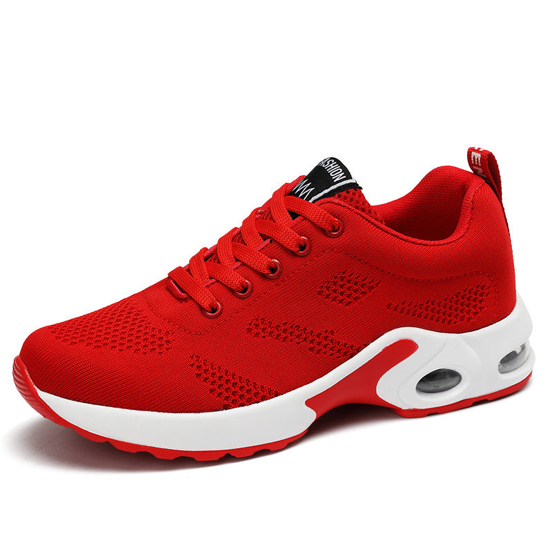 Damen Sportliche Laufschuhe mit atmungsaktiver Mesh-Oberfläche und dämpfender Sohle EB