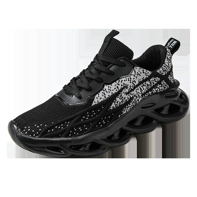 Damen Sportliche Laufschuhe mit atmungsaktiver Stricktechnologie und innovativer Dämpfung EB