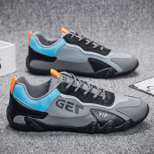Damen Sportliche Sneakers mit atmungsaktiver Netzstruktur und dämpfendem Sohlenprofil EB