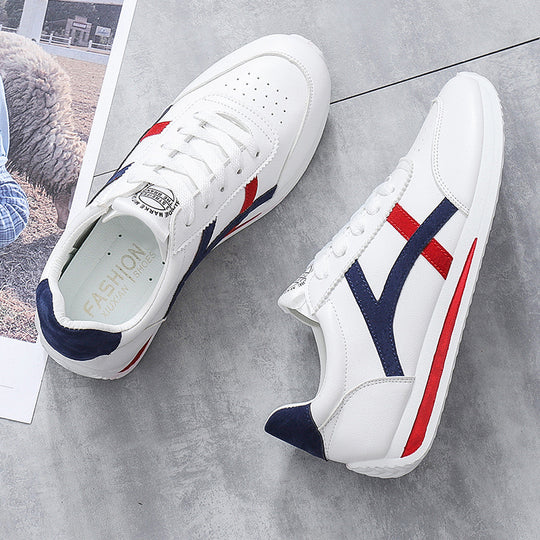 Damen modische Sneaker mit sportlichem Design und atmungsaktiver Sohle EB