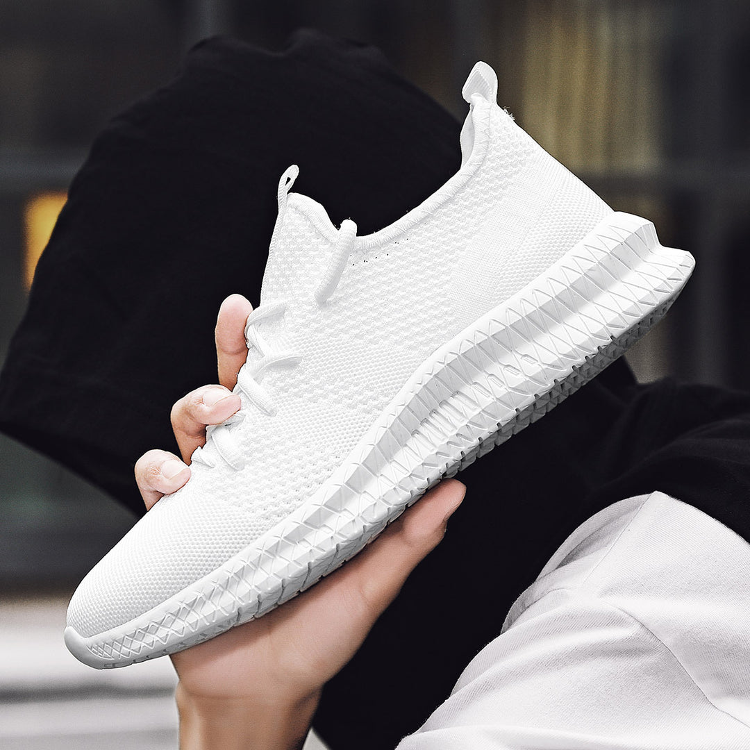 Damen Atmungsaktive Laufsneaker mit flexiblem Strickdesign EB