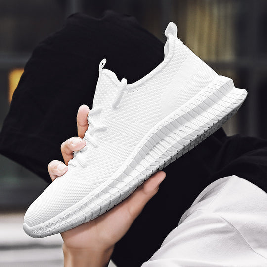 Damen Atmungsaktive Laufsneaker mit flexiblem Strickdesign EB
