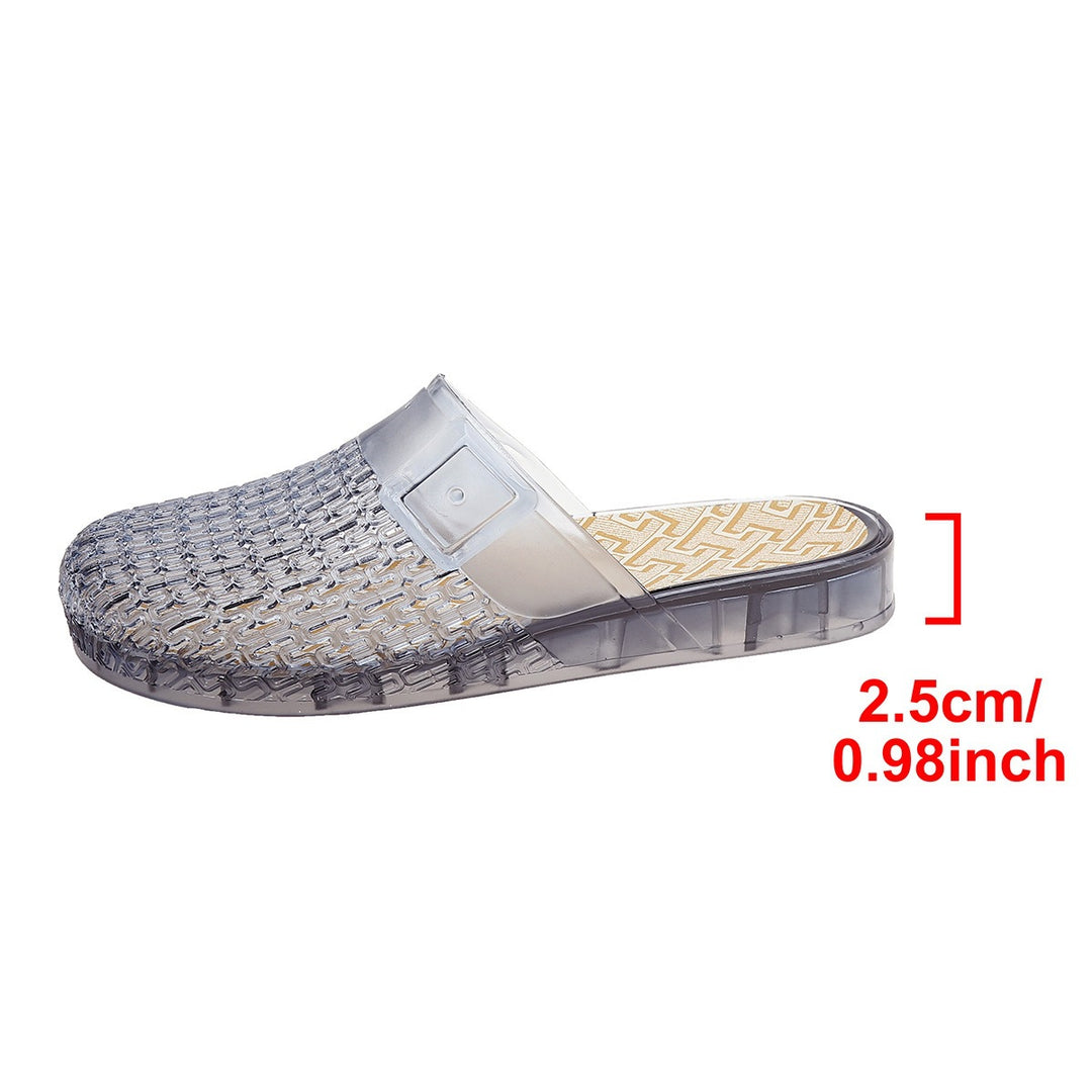 Damen Elegante und bequeme Flip-Flops mit glitzernden Akzenten EB