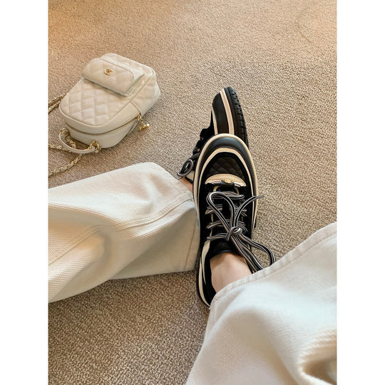 Damen Sportliche Freizeitsneaker mit modischen Details EB