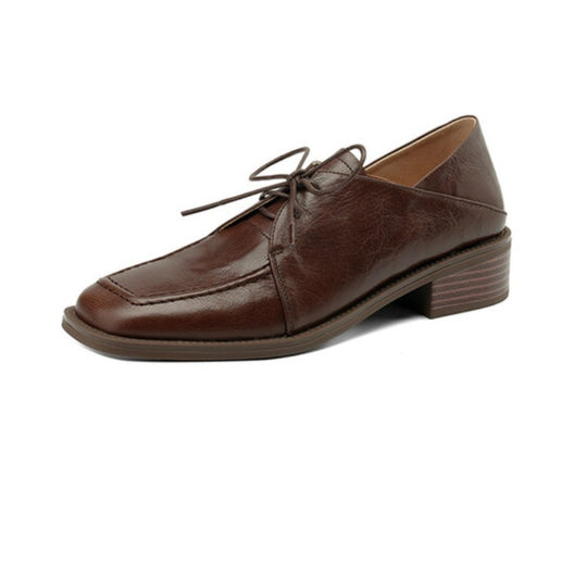 Damen Mokassins mit elegantem Schnürverschluss und bequemer Sohle EB