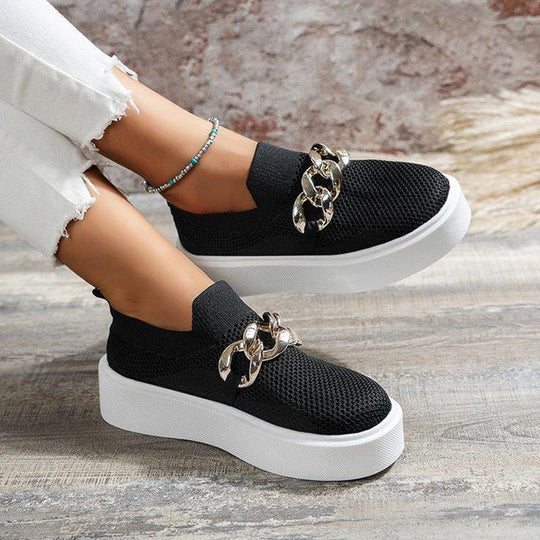 Atmungsaktive Plattformschuhe EB