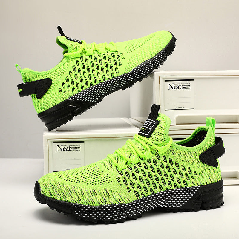 Damen Sportliche Lauf-Sneaker mit atmungsaktivem Mesh-Obermaterial und dämpfender Sohle EB