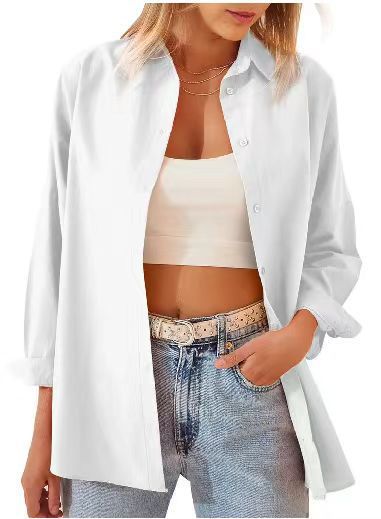 Damen lässige Hemdbluse EB