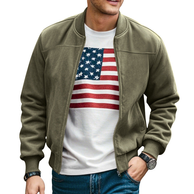 Herren Bomberjacke mit modernem Schnitt und praktischen Taschen EB