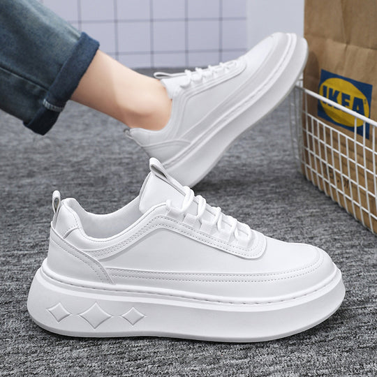 Damen Komfortable Sneakers mit erhöhtem Plateau und atmungsaktivem Obermaterial EB