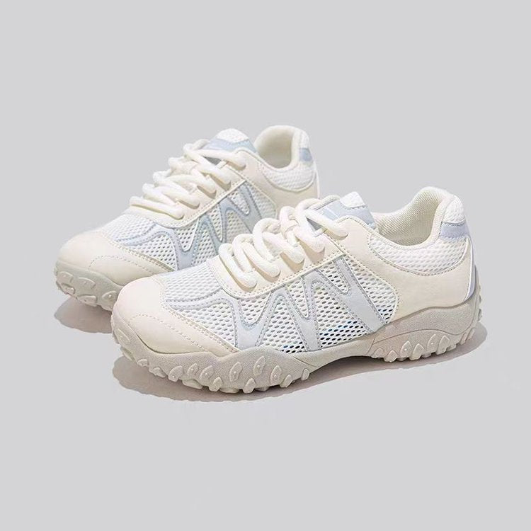 Damen Atmungsaktive Freizeitsneaker mit rutschfester Sohle und stabiler Unterstützung EB