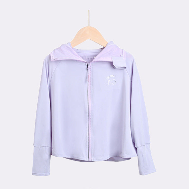 Jungen Outdoor-Schutzjacke mit Kapuze EB