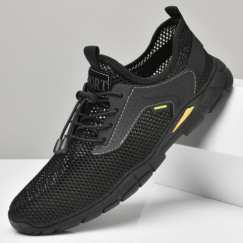 Herren Atmungsaktive Sport Sneakers mit rutschfester Sohle EB