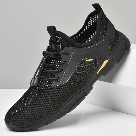 Herren Atmungsaktive Sport Sneakers mit rutschfester Sohle EB