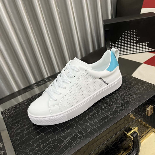 Damen sportliche Sneaker mit atmungsaktiver Oberflächenstruktur und rutschfester Sohle EB