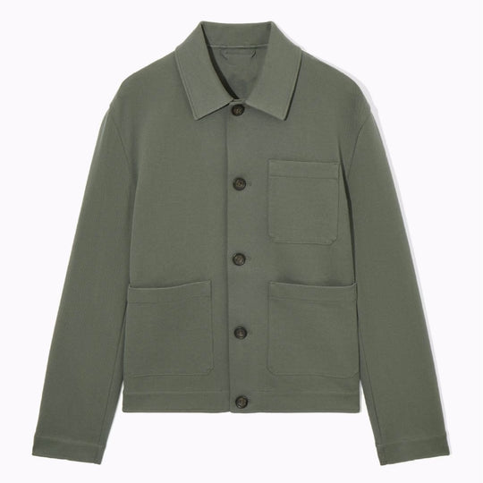 Herren modische Utility-Jacke mit praktischen Taschen und modernem Design EB