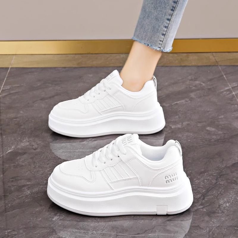 Damen Sportliche Sneakers mit doppelter Dämpfung und atmungsaktiver Mesh-Oberfläche EB