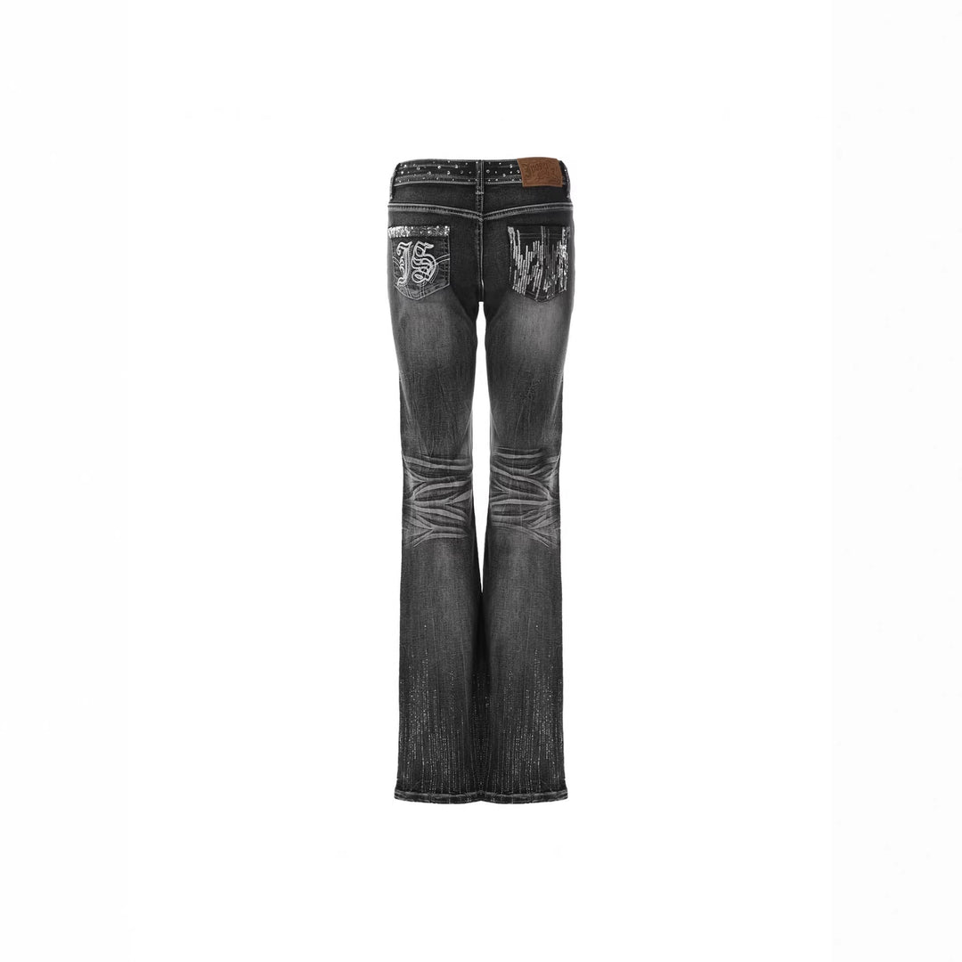 Damen Bootcut Jeans EB