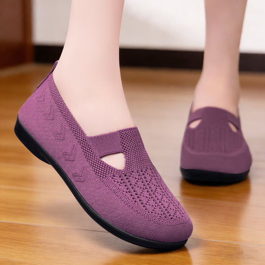 Damen Atmungsaktive Strickschuhe EB