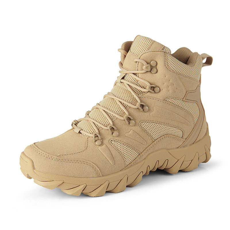 Damen wasserdichte Trekkingstiefel mit atmungsaktivem Obermaterial und rutschfester Sohle EB
