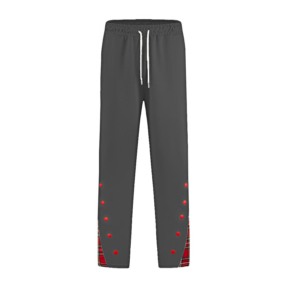 Damen Sportliche Freizeithose mit modischen Akzenten und elastischem Bund EB