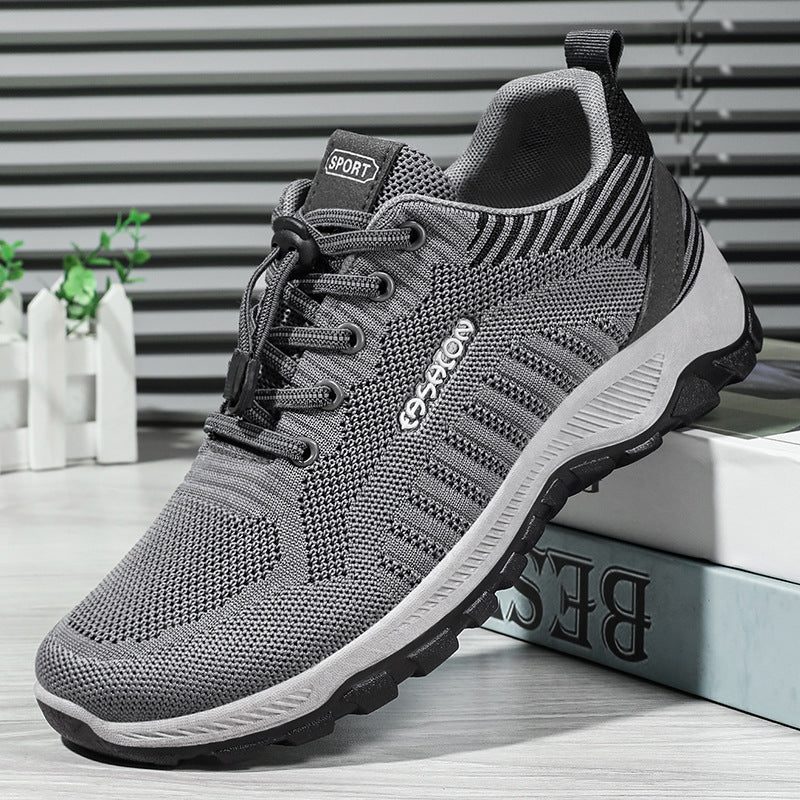 Damen Sportliche Mesh-Laufschuhe mit elastischem Schnürsystem EB