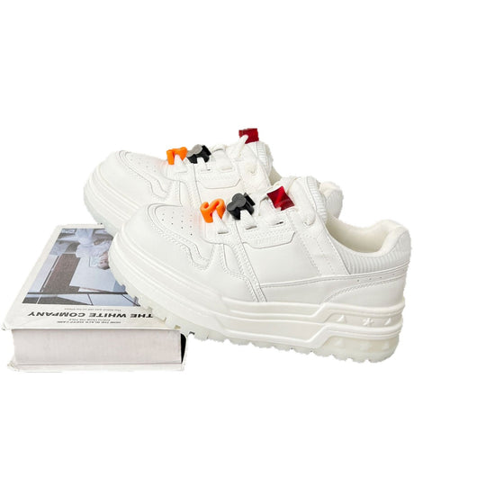 Damen Sportliche Chunky Sneakers mit innovativem Schnürsystem und hohem Komfort EB