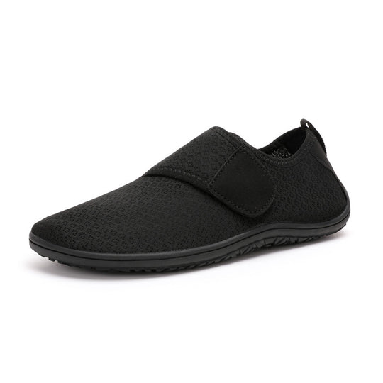Damen bequeme Slip-On Freizeitschuhe mit elastischem Verschluss EB