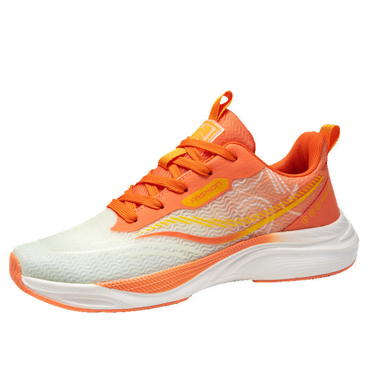 Damen Sportliche Dämpfungs-Sneaker mit atmungsaktivem Obermaterial EB