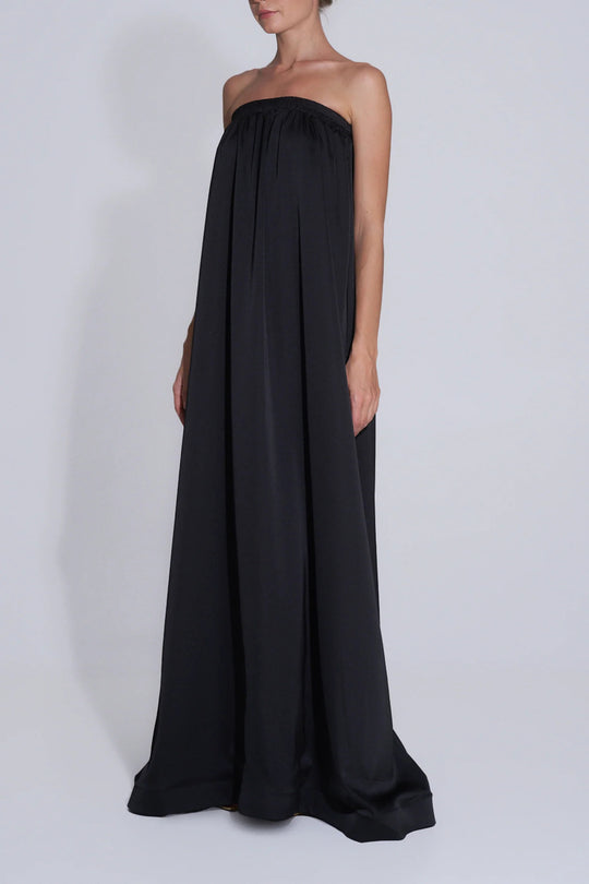 Damen Elegantes Maxikleid mit floralem Design und elastischem Oberteil EB