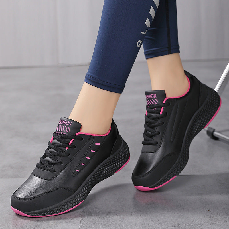 Damen Sportliche Sneakers mit atmungsaktivem Mesh-Obermaterial und rutschfester Sohle EB