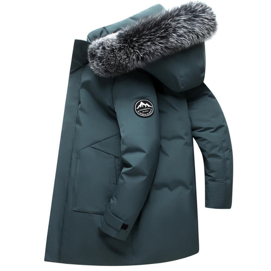 Damen Winterparka mit abnehmbarer Kapuze und kuscheligem Kunstfell EB