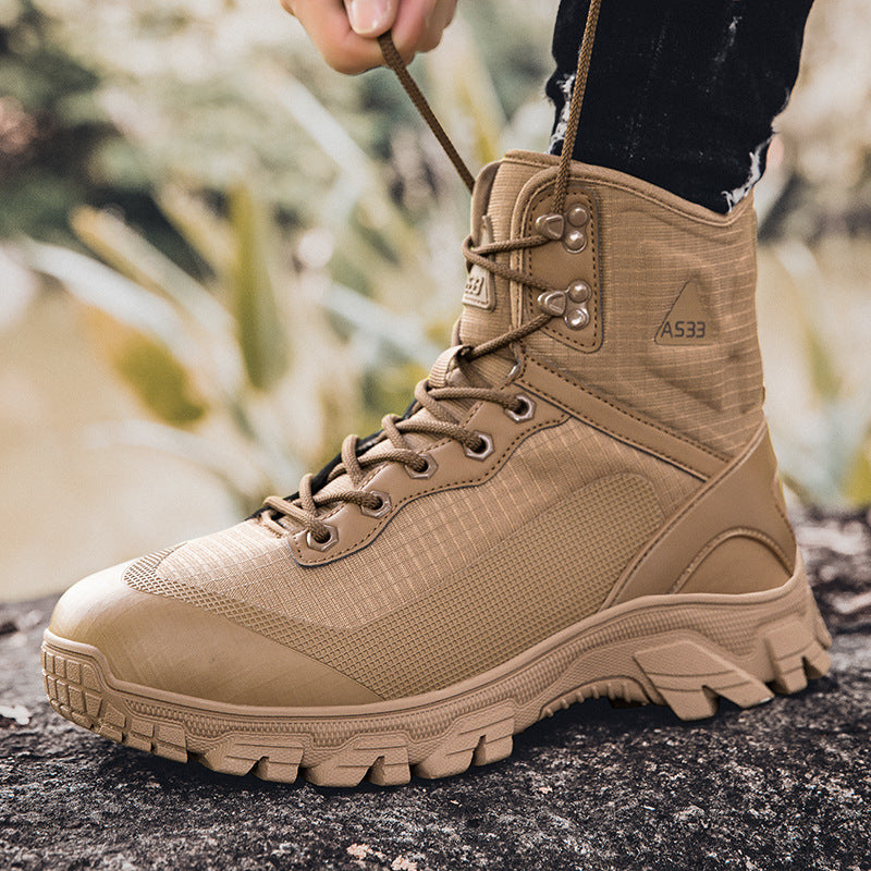 Damen taktische Outdoor-Wanderschuhe mit rutschfester Sohle und atmungsaktivem Obermaterial EB