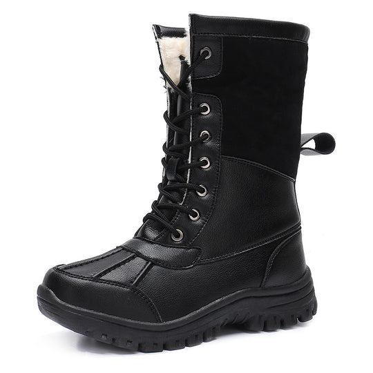 Damen Gefütterte Winterstiefel mit rutschfester Sohle und isolierendem Innenfutter EB