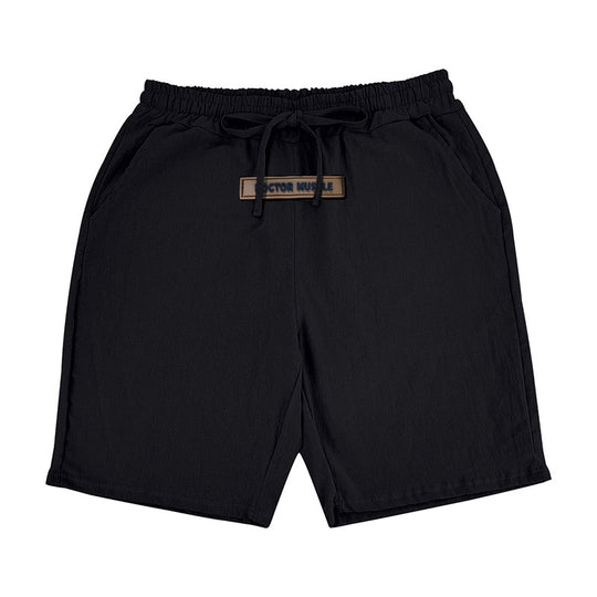 Herren lässige Strandshorts mit elastischem Bund und verstellbarem Kordelzug EB