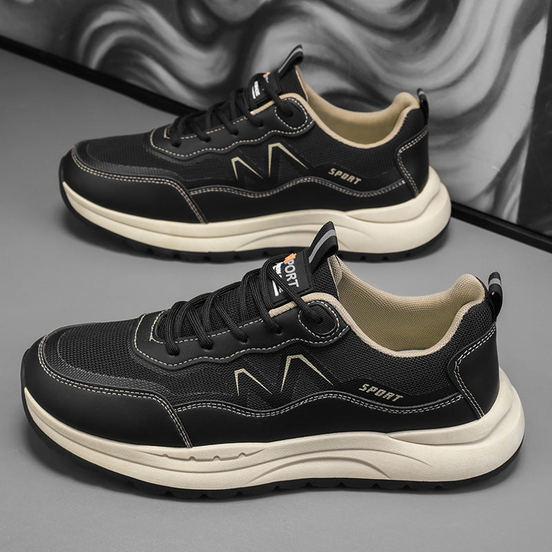 Damen Sportliche Sneakers mit hochdämpfender Laufsohle und atmungsaktiver Oberflächenstruktur EB