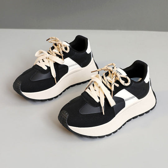 Damen Sportliche Chunky Sneakers mit dämpfendem Sohlenprofil EB