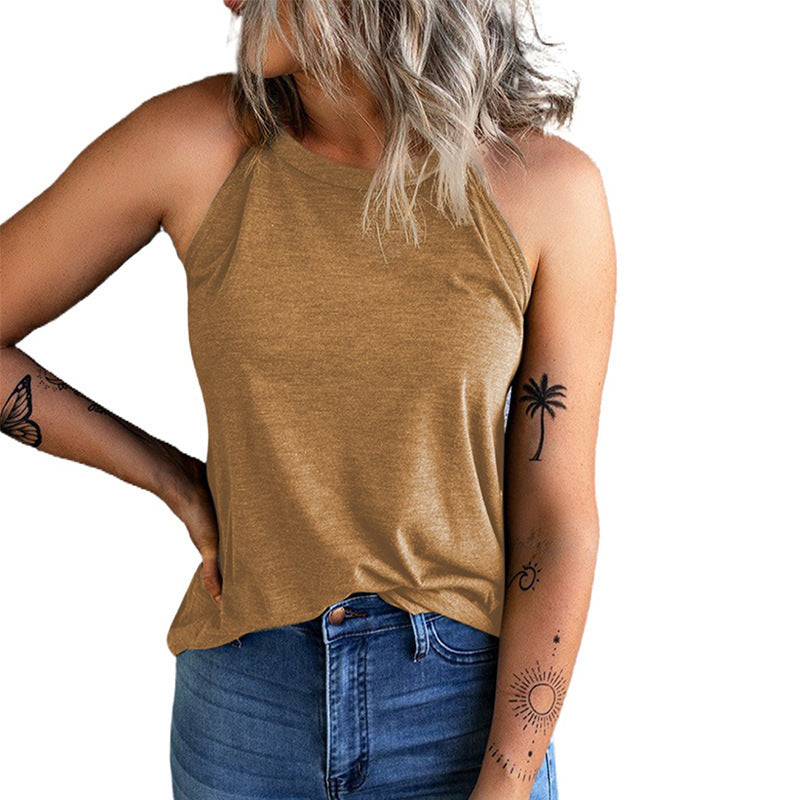 Damen Sportliches Tanktop mit geschmackvollem Racerback EB