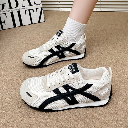 Damen Sportliche Lightweight Sneakers mit atmungsaktivem Obermaterial und rutschfester Sohle EB