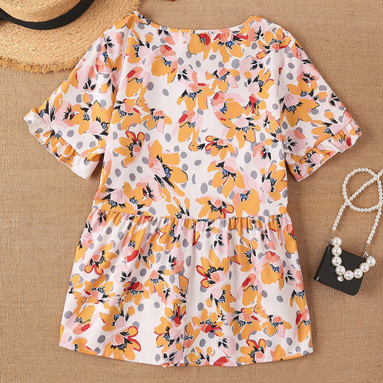 Damen Blusen mit floralem Design EB
