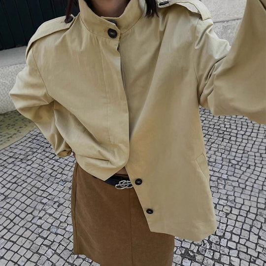 Damen modischer Blazer mit innovativem Design EB