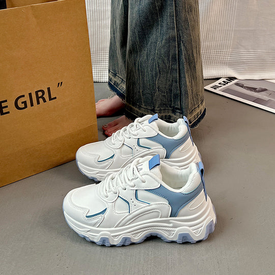 Damen Sportliche Sneaker mit dämpfender Sohle und robustem Profil EB