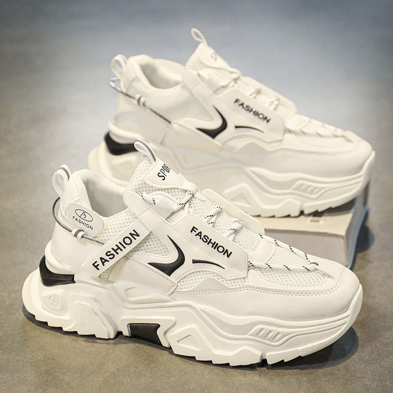 Damen Sportliche Chunky Sneakers mit modernem, gepolstertem Sohlenprofil EB