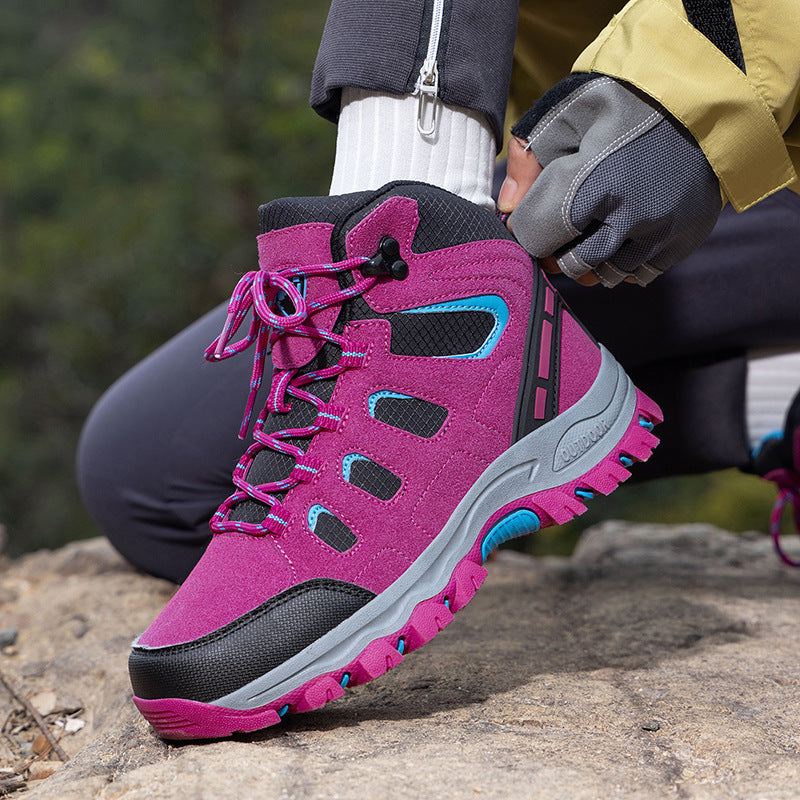 Damen Hochwertige Wanderschuhe mit rutschfester Sohle und atmungsaktivem Obermaterial EB