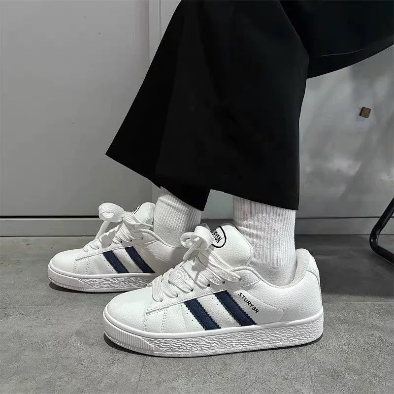 Damen Sportliche Sneaker mit klassischem Streifendesign EB
