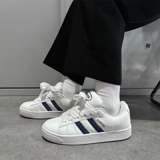 Damen Sportliche Sneaker mit klassischem Streifendesign EB