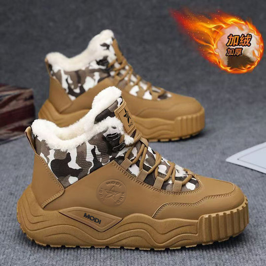 Damen warme gefütterte Wanderstiefel EB