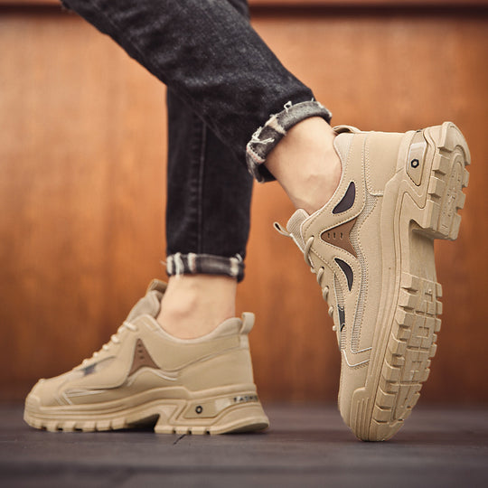 Damen Sportliche Chunky Sneakers mit atmungsaktiver Mesh-Oberfläche und rutschfester Sohle EB