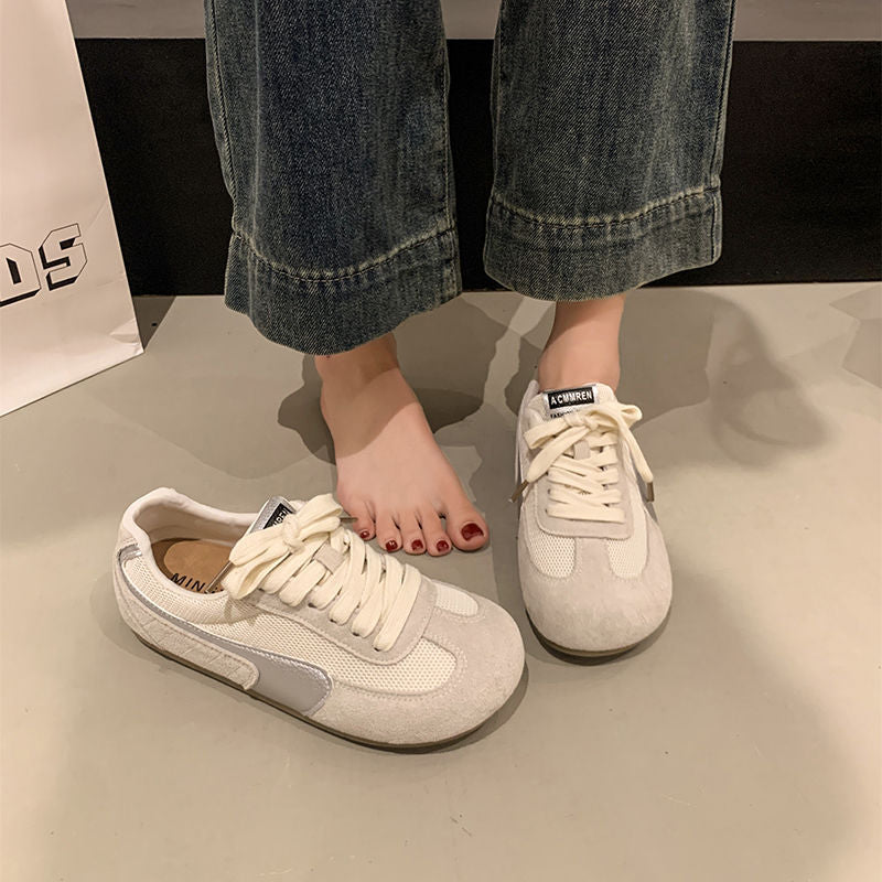 Damen Sportliche Sneakers mit weichem Obermaterial und atmungsaktiver Struktur EB